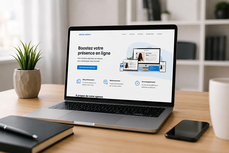 Mini site web